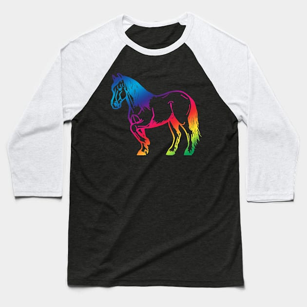 Colourful Cob Baseball T-Shirt by Shyflyer